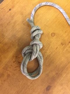Knots: Picture of Bowline on a Bight