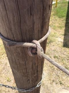 Knots: Picture of a Taut Line Hitch