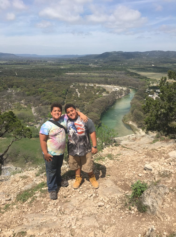 View from Old Baldy Summit; Garner State Park