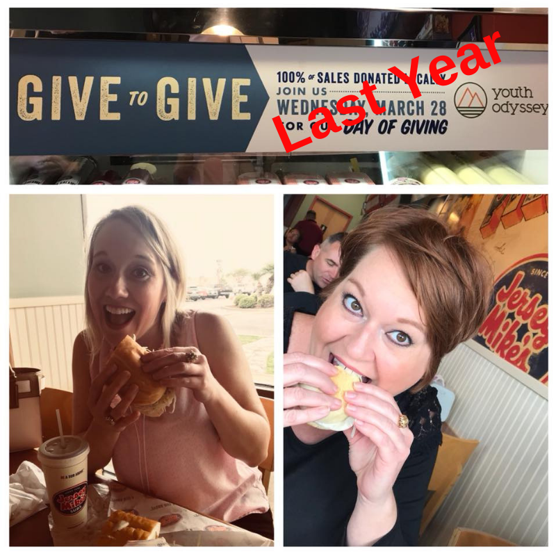 Jersey Mike's Month of Giving