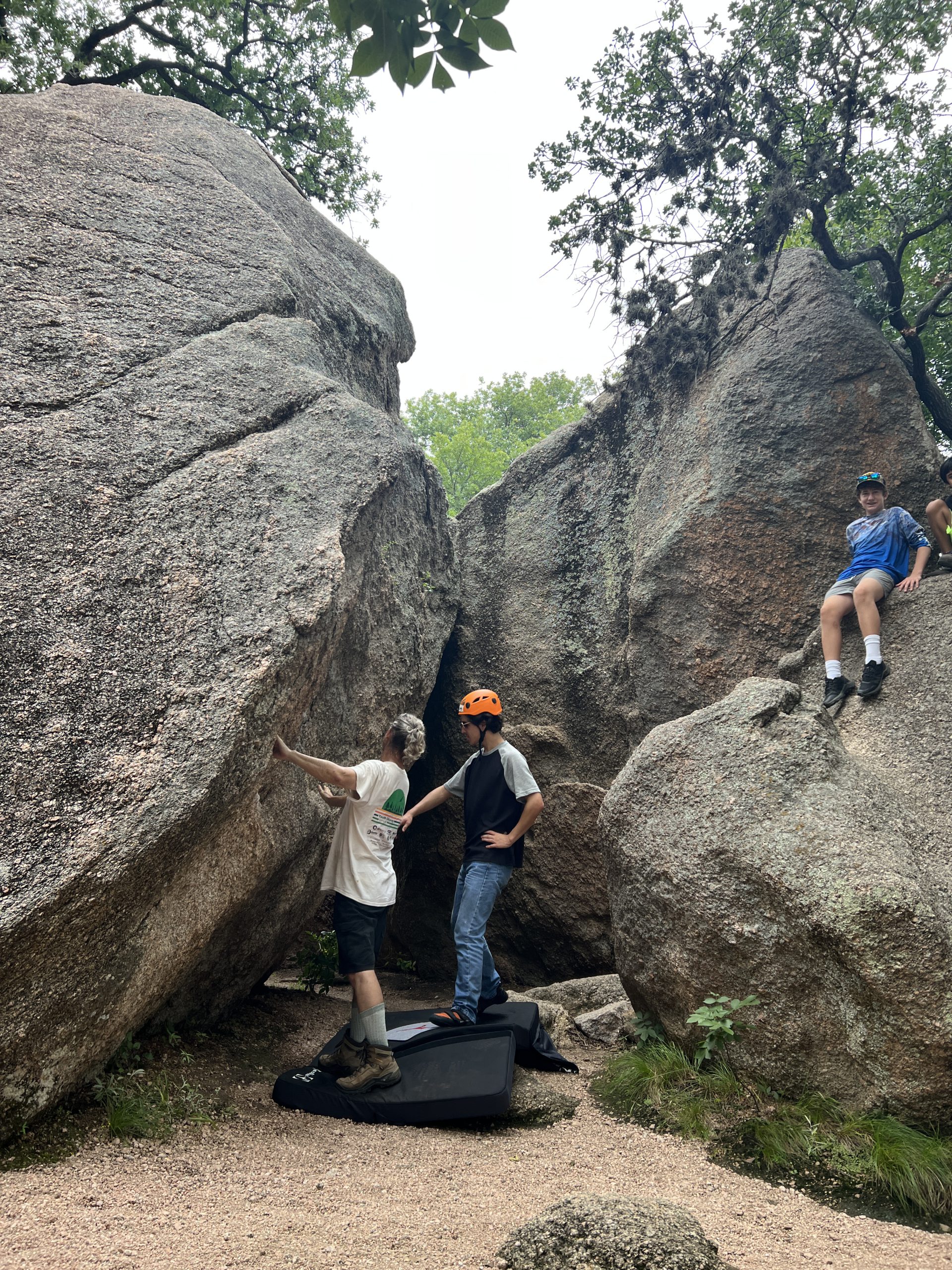 Mastering the art of bouldering