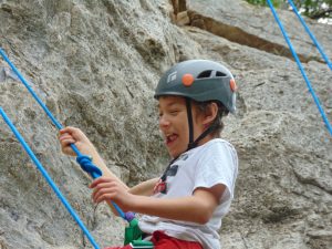 rock climbing the Roo