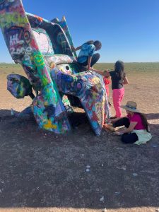 Cadillac Ranch Fun!