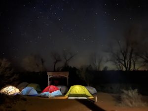 Night settles upon the Caprock Canyons