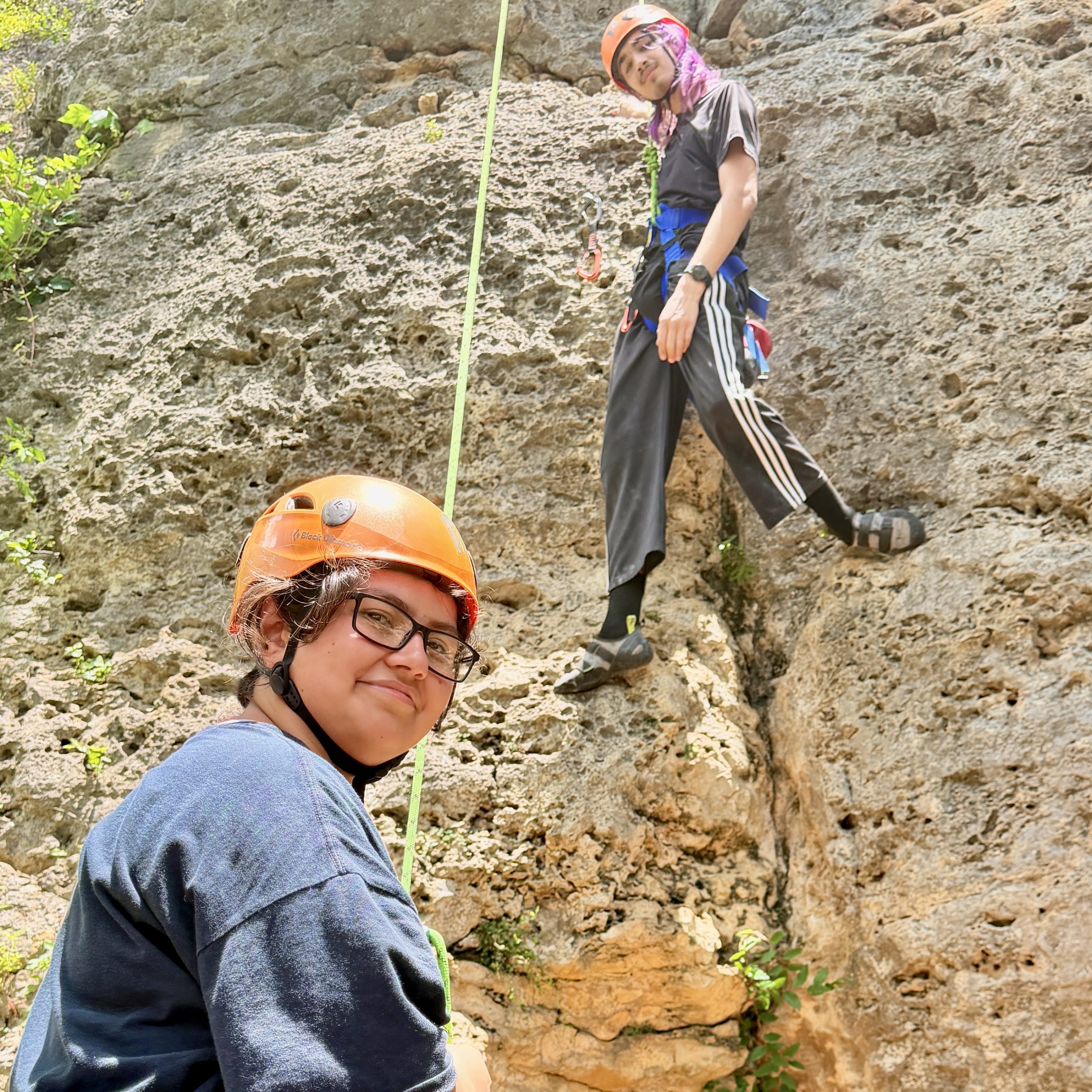Rock Climbing: on belay!